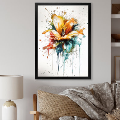 «Colorful Lily Splash II», reproduction