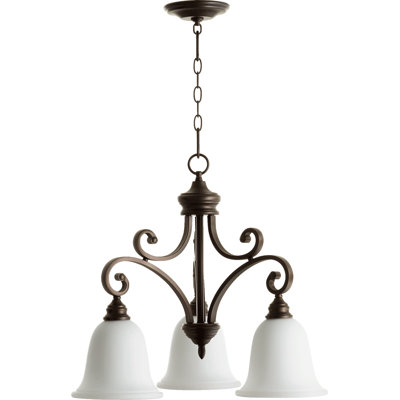 Lustre classique / traditionnel à 3 lumières Cambron