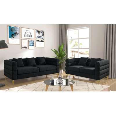 Canaan 2 - Piece Living Room Set by Everly Quinn