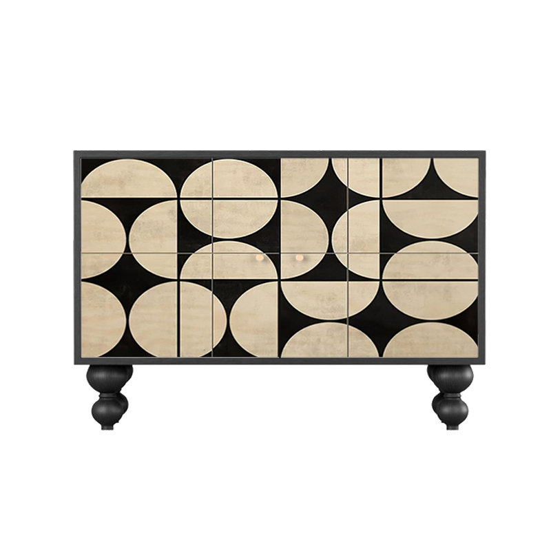 Style decorative cabinet locker