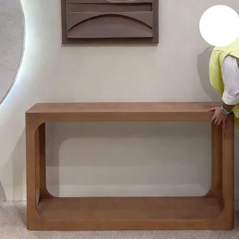 Console de style moderne et minimaliste, 33.5" H x 70.9" W x 15.7" D