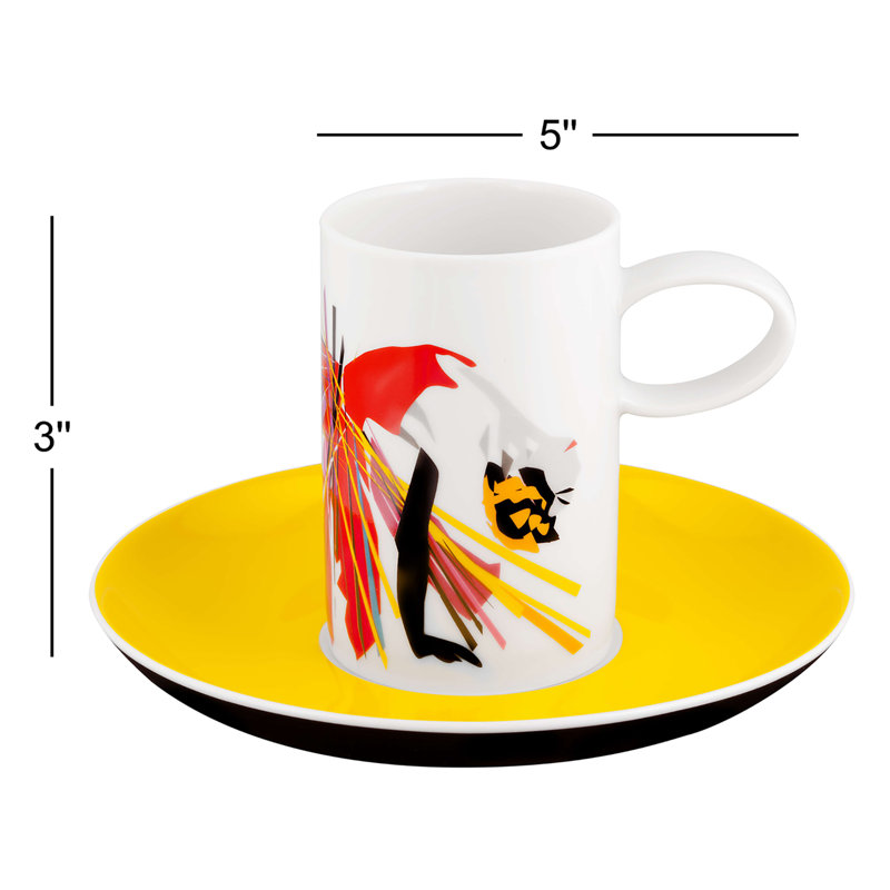 Tchaikovsky Porcelain Espresso Cup