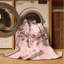 Machine Washable Norridge Easter Modern & Contemporary Abstract Rug in Pink – Rose Binding-1379359075