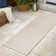 Atricia High-Low Minimalist Scandi Striped Ivory/Cream Indoor/Outdoor Rug
