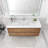 60'' Single Bathroom Vanity with Acrylic Top-47601361
