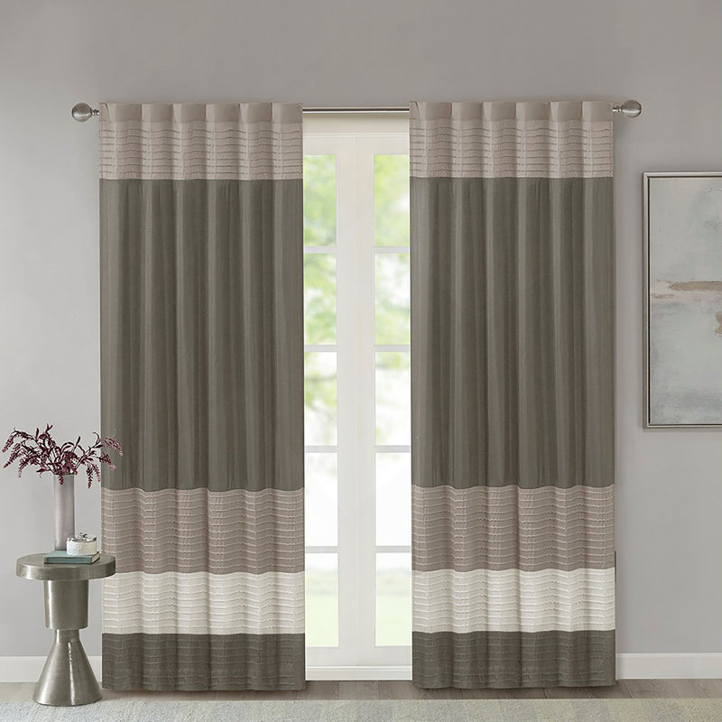 Pintuck Curtain Panel(Only 1 Pc Panel)