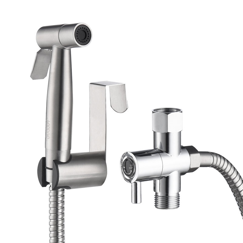 Bidet à main, Nickel brossé