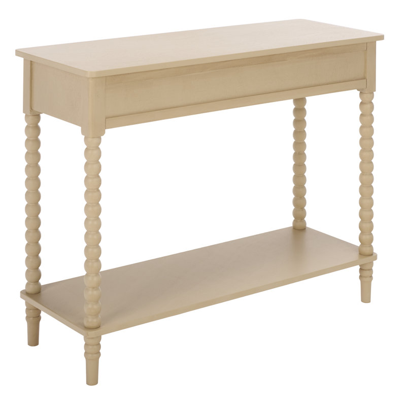 Console 2 tiroirs Bernice, Naturel