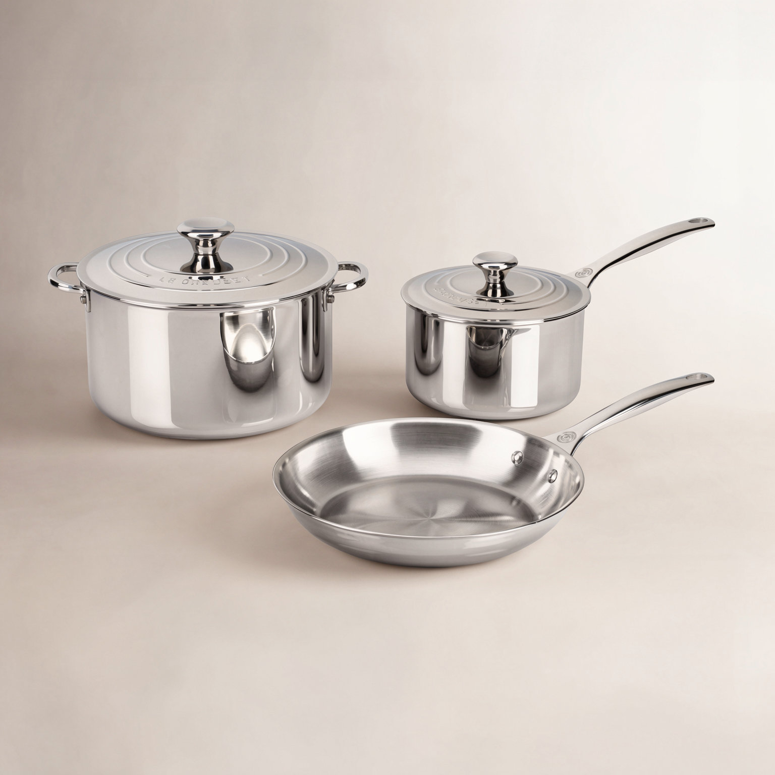 Le Creuset Stainless Steel 5-Piece Set