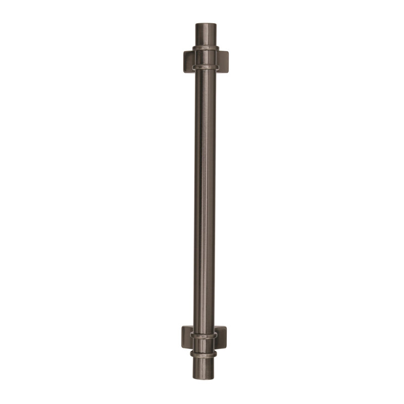 Davenport Bar Pull, Gun Metallic, 6 5/16"