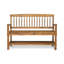 Banc de jardin en bois massif Maidstein-31939441