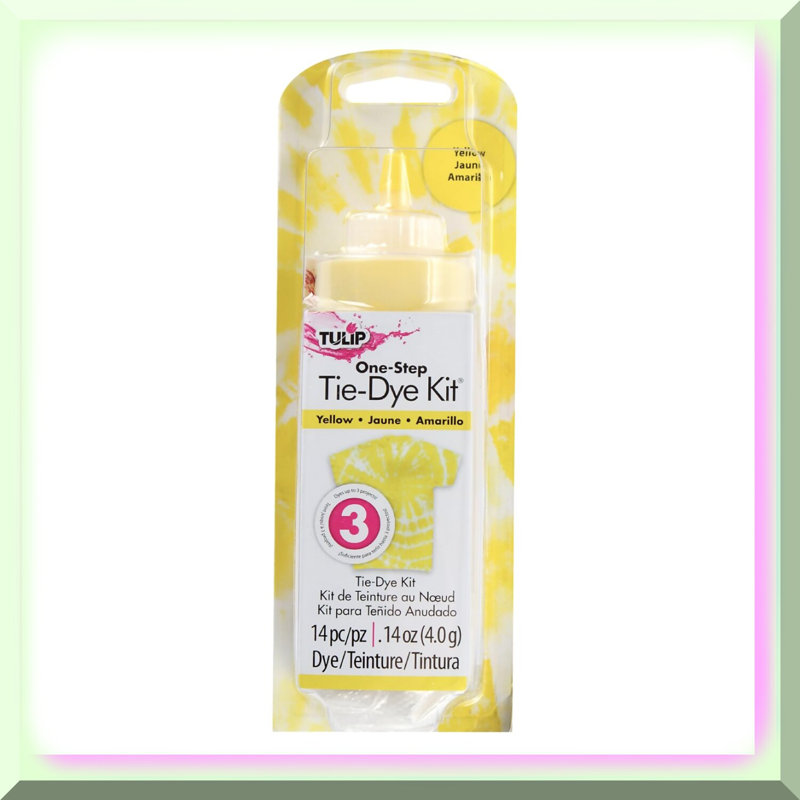 Sunburst Tie-Dye Kit Yellow 3/36