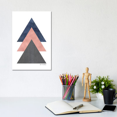 Triangles I by Seven Trees Design - Gallery-Wrapped Canvas Giclée on Canvas