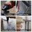 Tori 2-Door Rectangle Black Accent Cabinet