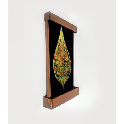 Florentine Leaf Wall Fountain 