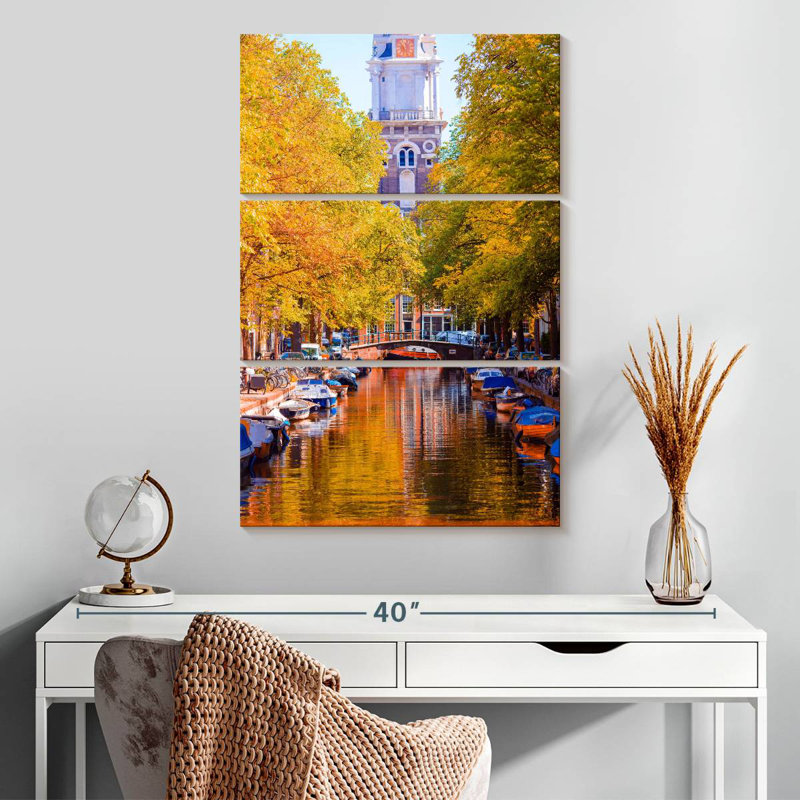 Sireci Groenburgwal Canal, 32" H x 20" W