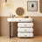 Modern Extendable Vanity Desk with LED Mirror, Storage Drawers & Reversible Left/Right Installation, Ultra Easy Assembly Makeup Table for Bedroom-1735223739
