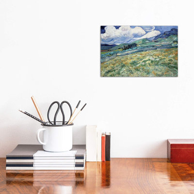 Paysage à Saint-Remy par Vincent Van Gogh - reproduction d'art