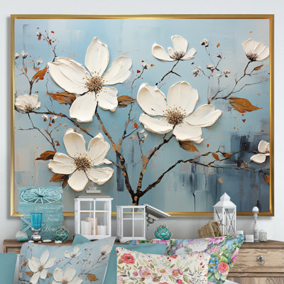 " White Dogwood Flourishing Tranquility IV "
