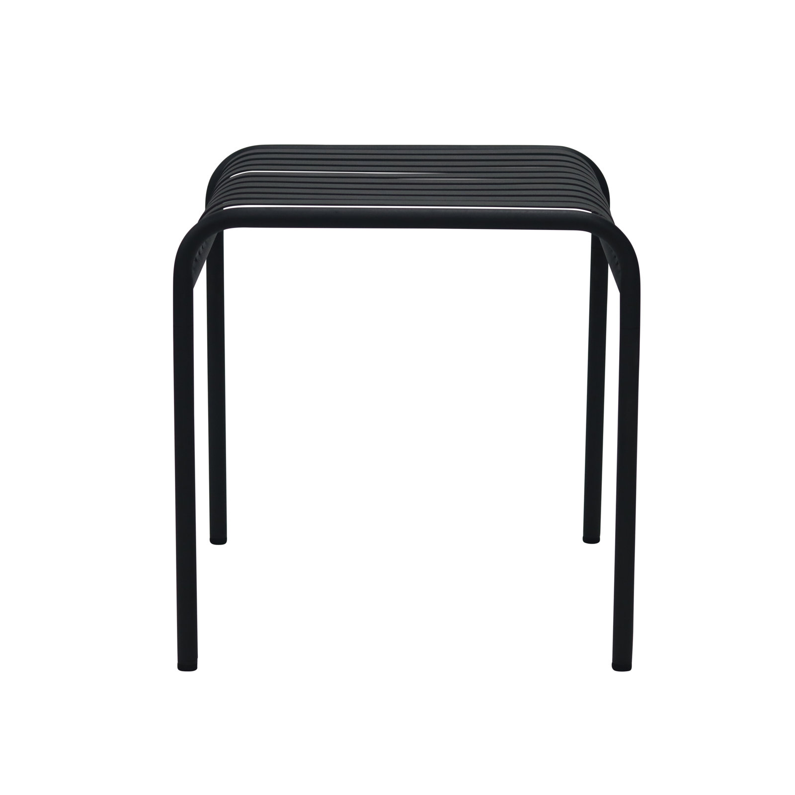 Winchester 23" Patio Side Table, Black, Black