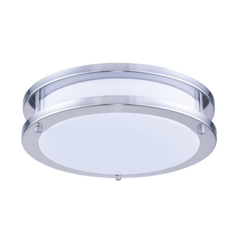 Plafonnier encastré simple 12 po Laveta, 17 W, H 3 po x l 12 po x P 12 po