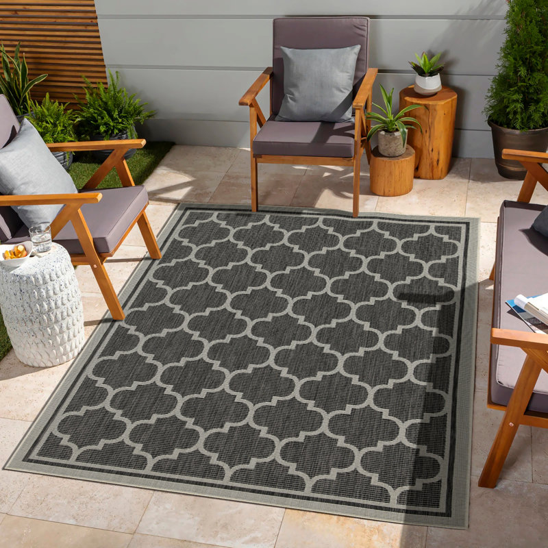 5 Ft. 3 In. X 7 Ft. 3 In. Indoor/Outdoor Area Rug, Rectangle 5'3" x 7'3"