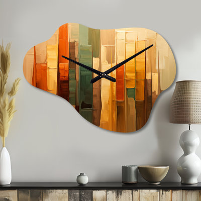 Horloge murale en métal Collinge