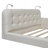 Queen Size Upholstered Platform Bed With 2 Reading Lights -1257899479