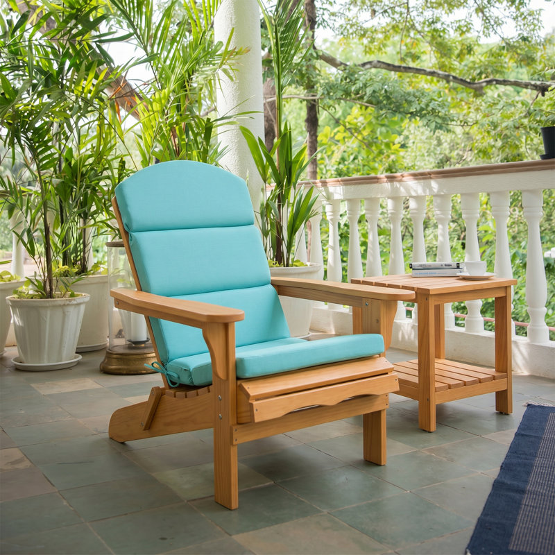 Aoodor Adirondack Chair Cushions, Blue