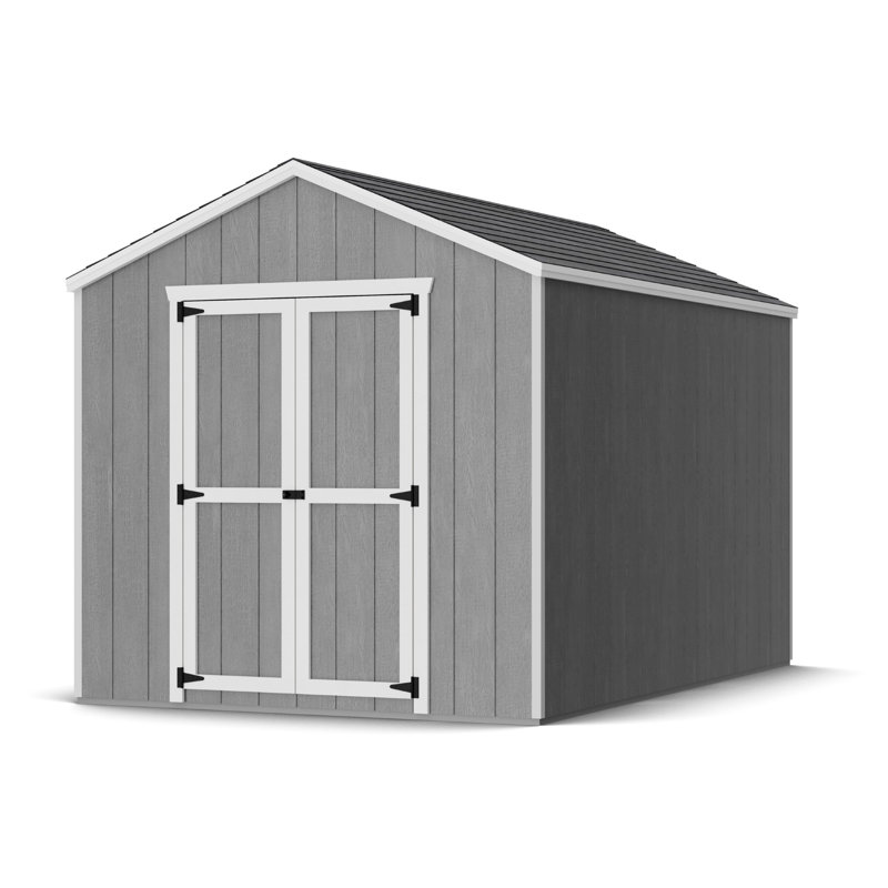 Value Gable Outdoor Wood Storage Shed, No, 8' x 12'
