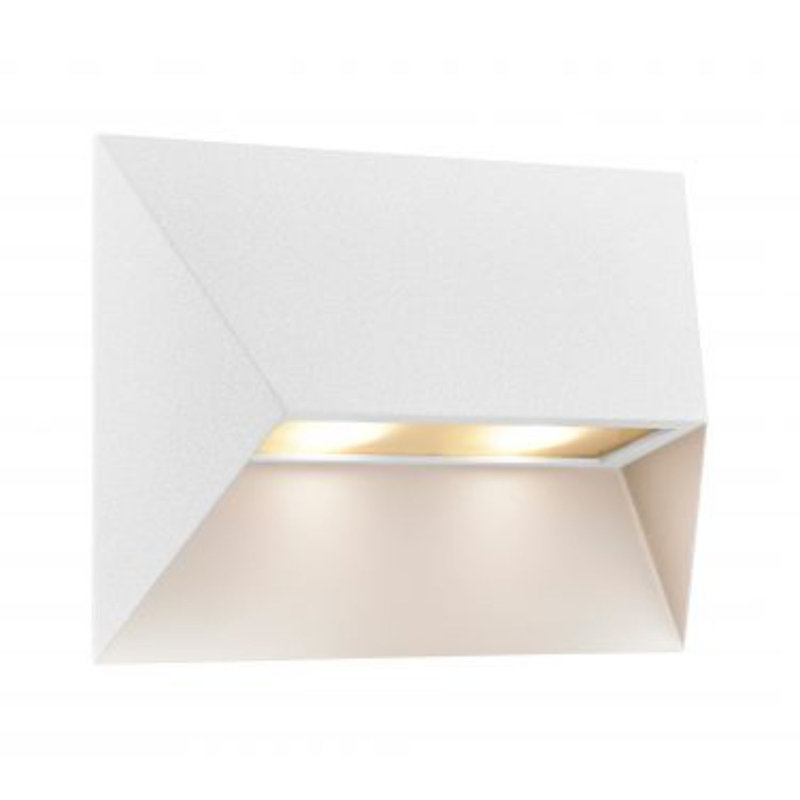 Pontio 2 - Bulb Outdoor Flush Mount, White