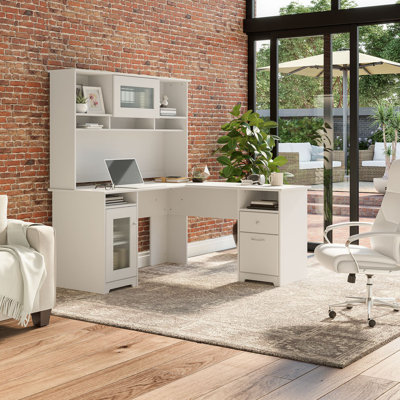 Ozro L-Shaped Executive Desk