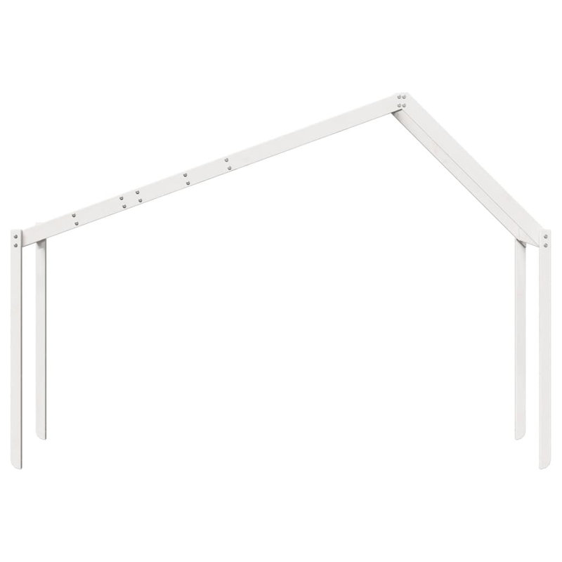 Pyron Bunk Bed Accessories, 142cm H x 203cm L x 80.5cm W, White