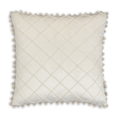 Coussin décoratif en velours