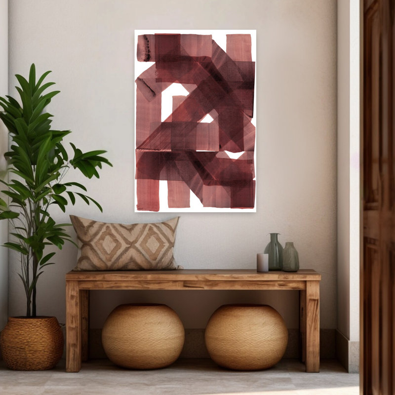 Art contemporain contemporain abstrait, H 48 po x l 32 po