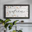 Welcome to Our Home - Reproduction d'un seul cadre photo sur toile-88111445-88111446