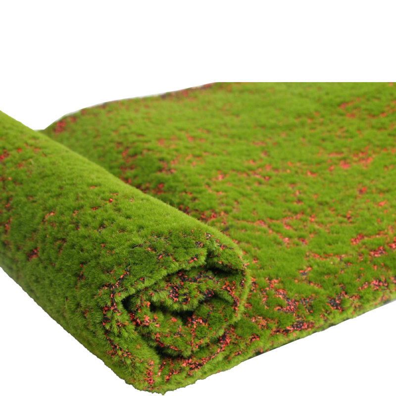Herbe de mousse artificielle pliable pour salon