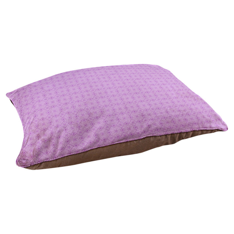 Coussin pour chien/classique à chariot Campion, Moyen (H 14 po x l 40 po x P 30 po), Violet