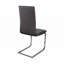 Ensemble de 2 chaises d'appoint en similicuir