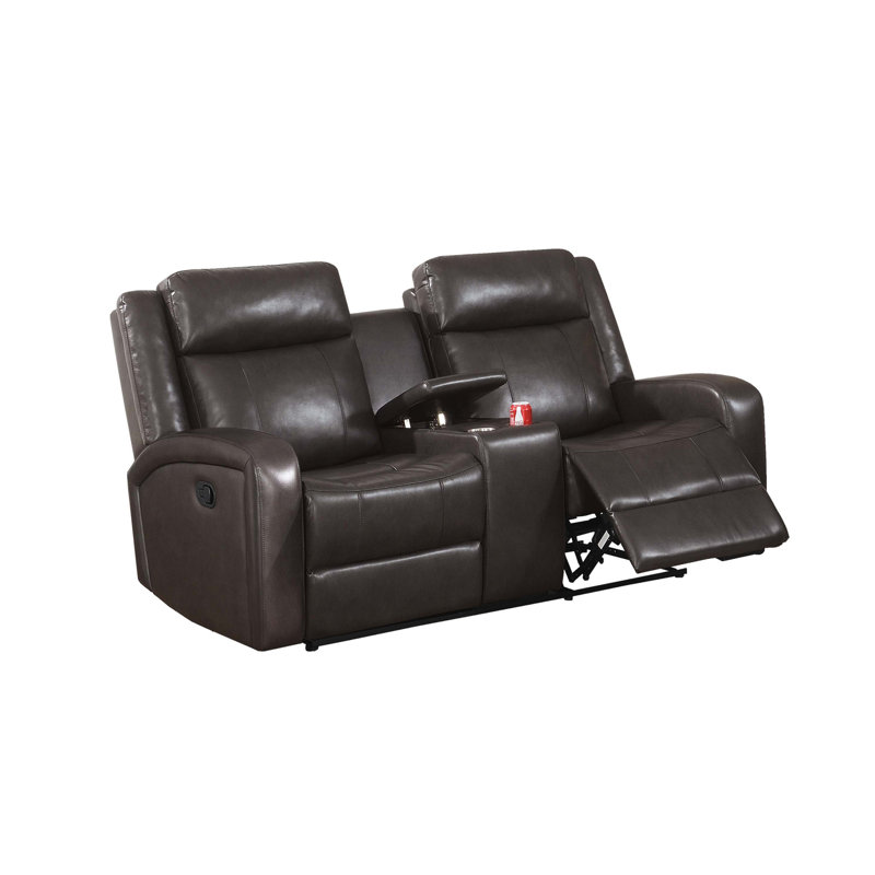 MOTION LOVESEAT en brun foncé