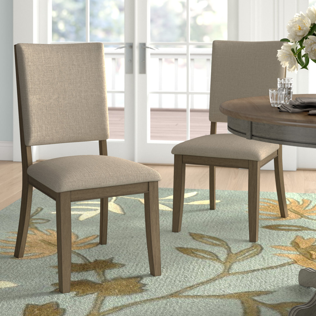 Dorchester 19.2'' H Upholstered Side Chair (Set of 2) Three Posts™