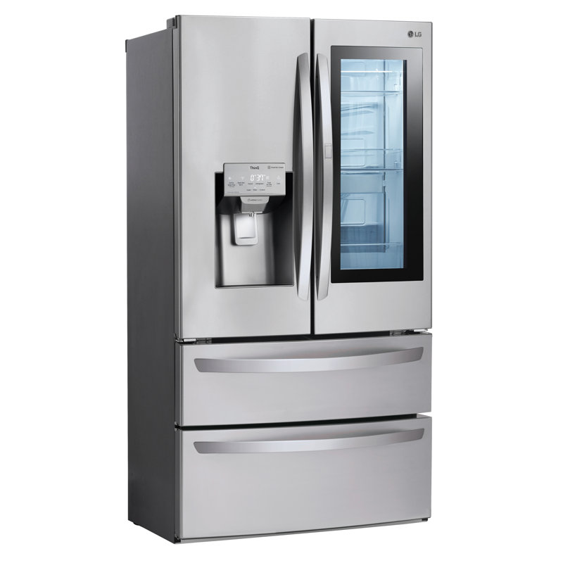 LG 36" French Door Refrigerator 28 cu. ft. Smart Energy Star Refrigerator, Stainless Steel
