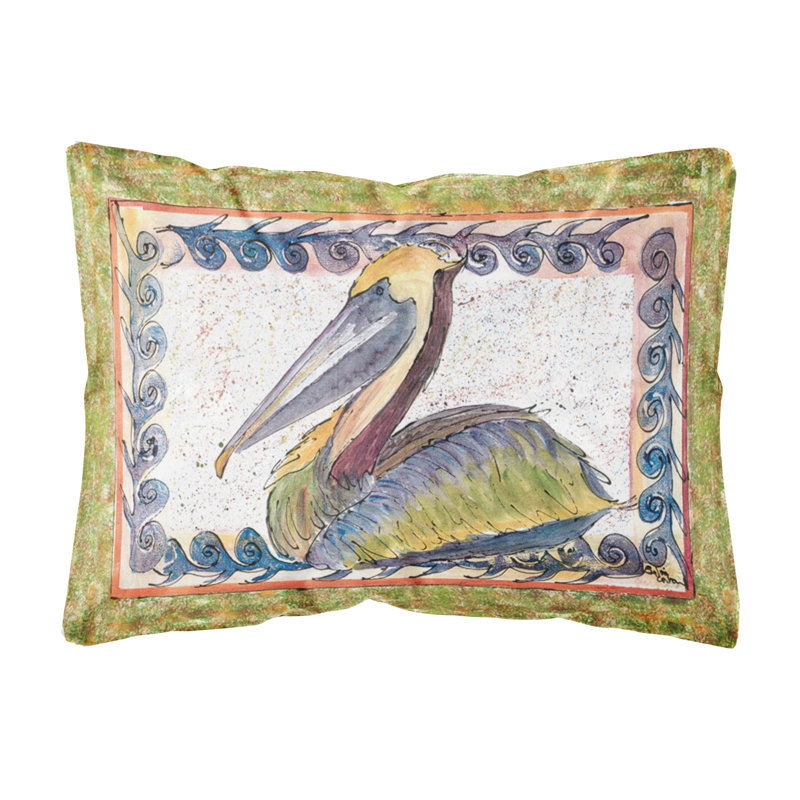 Coussin décoratif intérieur/extérieur pelican