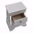 Bedroom Nightstand Pearl White Finish Finish-867749576