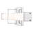 Elon 24" 1-Light Vanity Light in Pewter with Opal Glass-287398584