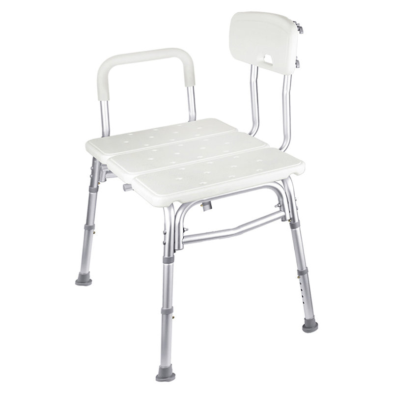 Shower Bench with Bakcrest and Arm