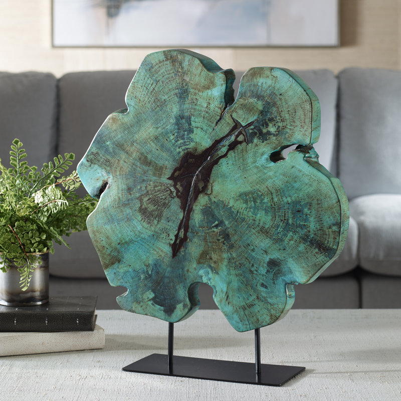Millwood Pines Gemmalynn Blue Sculpture