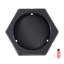 RV Leveling Pads,Rubber Trailer Jack Pads, Each with 5000 lbs Capacity, Jack Stabilizer Padding with Large Surface Area, Ideal for 10" Round Feet, 5th Wheels Class A/C Motorhomes Camper