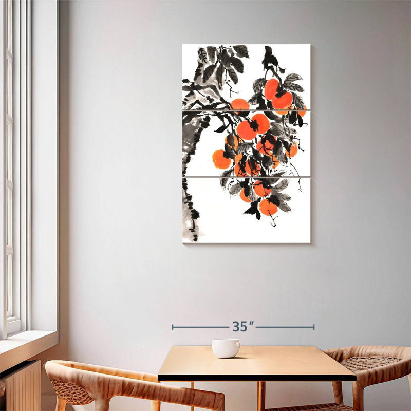 Yarlin Persimmon Tree, 57" H x 36" W