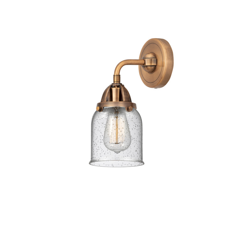 Shauna Armed Sconce, Antique Copper, LED